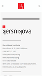 Mobile Screenshot of kersnikova.org